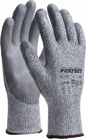 Rękawice poliuretanowe Poli Cut 5 Stalco Perfect rozmiar 8 , S-76342