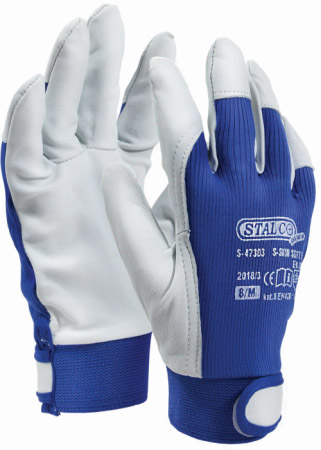 Rękawice skórzane  S-skin Soft B Stalco rozmiar 8 , S-47303