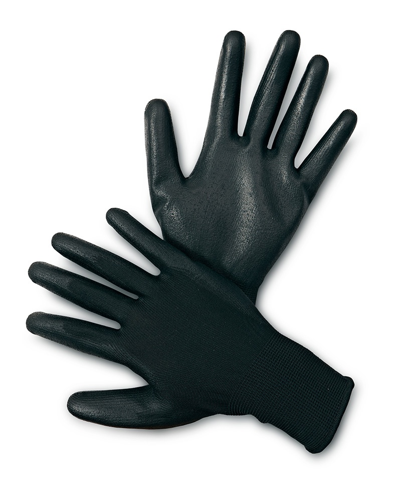Rękawice RTEPO poliuretanowe czarne